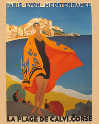 Paris Lyon Mediterranee Vintage French Travel Poster Etsy Vintage Posters Vintage Travel Posters Vintage Travel