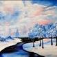 *FINE ART SUNDAY* A Pastel Winter Moon event in Farragut, TN