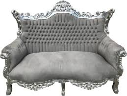 If you are looking for 2 er sitz sofa you've come to the right place. Casa Padrino Barock 2 Er Sofa Master Grau Silber Antik Stil Mobel