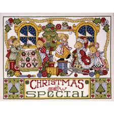 Have you ever viewed your charts on a tablet/screen when stitching? Christmas Is Sew Special Cross Stitch Kit By Design Works 14 Count Anabella S