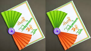 Diy by yogyata please subscribe to my channel for more video comment down #diy#happy#independence #day Tanjina Art And Craft Independence Day Special Greeting Card Handmade Independence Day Card Making Ideas Facebook