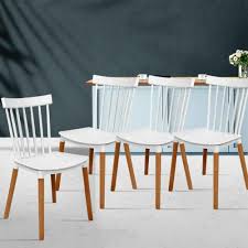 Maybe you would like to learn more about one of these? Artiss Set Of 4 Dining Chairs Replica Kitchen Chair White Retro Rubber Deqos