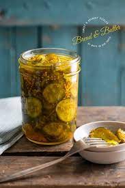 Bread And Butter Pickles Recipe Yummly Recipe Sweet Pickles Recipe Canning Recipes Pickle Recipes Homemade