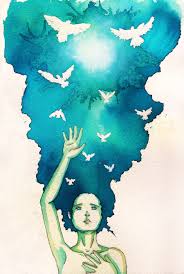 Original watercolor painting of a ballerina in a white tutu sitting fastening her ballet slippers. Watercolor Painting Tumblr At Paintingvalley Com Explore Collection Of Watercolor Painting Tumblr