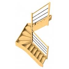 Check spelling or type a new query. Escalier Bois Sur Mesure Double Quart Tournant