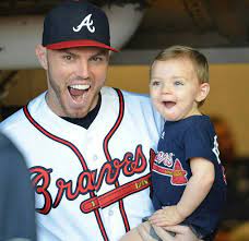 Freddie Freeman Great Ballplayer And Great Dad Atlanta Braves Baseball Atlanta Braves Atlanta Braves Wallpaper