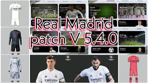 Maybe you would like to learn more about one of these? Real Madrid Patch Pes 2021 Mobile V 5 4 0 With Licensed Kits Youtube
