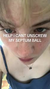 Piercing Ball Life Hack! How To Screw Those Fiddly Beads On First Time... |  How To Screw On A Septum Ball | Tiktok