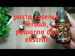 Perbedaan Pasta Serbuk Pewarna Essence Dan Ekstrak Dalam Makanan Youtube