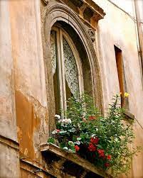 Rome Italy Photography Print Roman Window Garden Photo Etsy In 2021 Garden Windows Tuscan Doors Window Garden Ideas