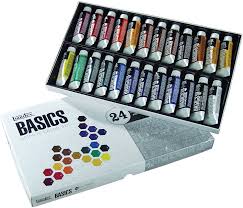 Liquitex Basics Acrylic Paint Tube 24 Piece Set Amazon De Kuche Haushalt Basics acrylic paint is a heavy body acrylic with a 'buttery' consistency for easy blending.