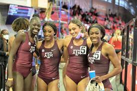 Just days after an anticipated decision to turn pro, mu won the 800 meters at the olympic trials to qualify for the summer games. Dyestat Com News Athing Mu Taking Memorable Start To Texas A M Career All In Stride