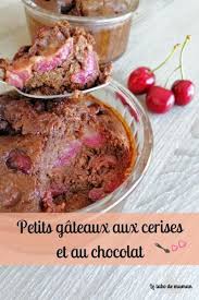 Petits Gateaux Aux Cerises Et Chocolat Companion Ou Non Recette En 2020 Gateau Cerise Recette Gateau Facile Chocolat