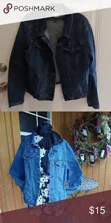 Denim Jacket From Dress Barn Gently Used Denim Jacket Dressbarn Jackets Coats Dress Barn Dresses Denim