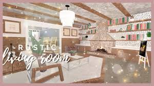 Bloxburg living room ideas cheap. Rustic Aesthetic Living Room Speedbuild Welcome To Bloxburg Youtube