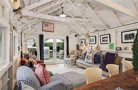 Decorating With Red White And Blue Town Country Living Country House Decor Living Room New York Coastal Living Rooms