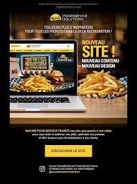 Mccain E Mail Nouveau Site B2b 2019 Savoureux Croustillant Frites