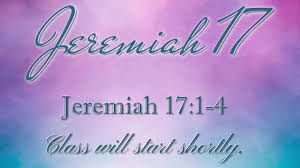 Jeremiah 17:1-4