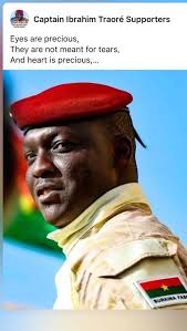 Thanks HE. Capt Ibrahim Traore for your Advice