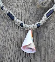 Hemp Necklace Shell Necklace Beaded Necklace Natural Hemp Jewelry Thick Hemp Necklace Phatty Surfer Necklace Bea Hemp Jewelry Jewelry Beautiful Necklaces