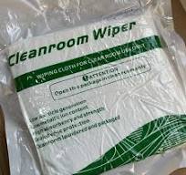 Lint Free White Industrial Disposable Cleanroom 100 Polyester Ipa  Presaturated Wipes