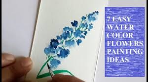 See more ideas about watercolor paintings, watercolor portraits, simple acrylic paintings. 7 Beautiful Watercolor Flower Painting Hacks Easy Watercolor Tips Tricks For Beginners Youtube