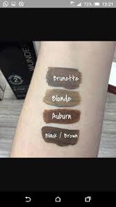 Wunderbrow Wunder2 Swatches Beauty Makeup Tips Skin