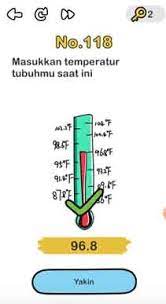 Kunci jawaban brain out masukkan temperatur tubuhmu saat ini. Masukan Temperatur Tubuhmu Saat Ini Brain Out Level 121 Cara Golden