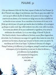 Psaume 91 Psaume 91 Psaumes Psaume De Protection