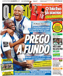 Mostrar mensagens com a etiqueta fora de jogo. Fora De Jogo Capas As Vitorias De Benfica E Fc Porto O Mercado Em Alvalade