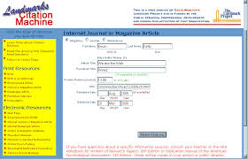 Citation Machine Apa Reference Page