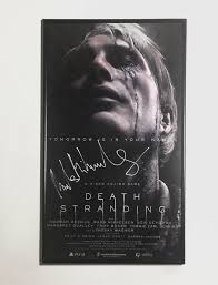 Maybe you would like to learn more about one of these? Mads Mikkelsen Signed The Autograph On My Death Stranding Poster Deathstranding