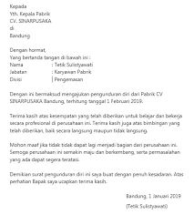 Artikel ini telah dilihat 11.019 kali. 35 Contoh Surat Pengunduran Diri Resign Yang Baik Dan Jelas Lengkap