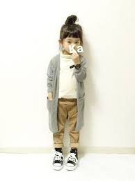 kannn 無印良品のトップスを使ったコーディネート wear スタイリッシュなキッズ キッズスタイル キッズファッション