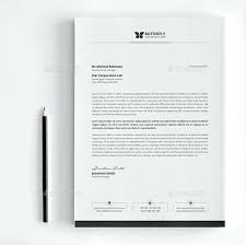 Best Letterhead Design Templates Word Minimal Letterhead Template ...