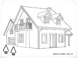 Martias db21 gambar mewarnai rumah tingkat. Menggambar Rumah Page 1 Line 17qq Com