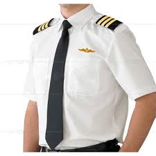 Pilot Gomlegi Kisa Kol Gomlek Wings