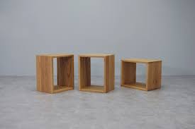 Amazon's choice for minimalist furniture. Wood Furniture Singapore Cubis Side Table Stool Solid Oak Wood Namu Wood Furniture