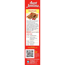 Leckere mischungen für pfannkuchen und waffeln aus den usa. Aunt Jemima Buttermilk Complete Pancake Waffle Mix 16 Oz Box Walmart Com Walmart Com