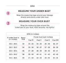 Wearing the right bra size helps your waist look thinner & your bust look fuller! Bra Fit Calculator How To Know Your Measurements Amante