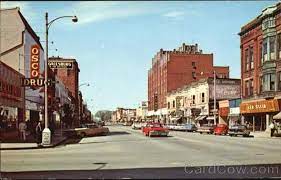 The city is 45 miles (72 km) northwest of peoria. Remember In Galesburg When Downtown Galesburg With Osco Drug At The Corner Of Main And Seminary Streets Register M Galesburg Illinois Galesburg Illinois