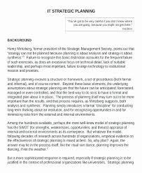 Information Technology Planning Template Elegant Information Technology Strategic Plan Template In 2020 Sample Strategic Plan Strategic Planning How To Plan