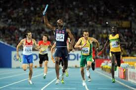 The 4 x 400 metres relay is often called as the 1600 m relay. Men S 4x400m Relay Final Team Usa Strikes Gold Again Report World Athletics