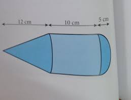 You may think that the circle o2 is. Calculate The Total Surface Area Of The Combined Cone Cylinder Hemisphere Brainly In