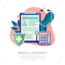 Medical Insurance Vector Flat Illustration Medicine And Healthcare Concept Royalty Free Cliparts Vectors And Stock Illustration Image 117369933