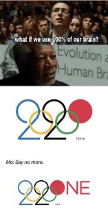The extremely graphic nature of the clip, as well as the soundtrack accompaniment of lovers theme by hervé roy. The Olympics Logo Is Solved Memes