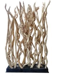 Paravent De Lianes Design Eclaire Meubles En Bois Flotte Deco Nature Bois Flotte