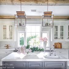 trendy farmhouse kitchen