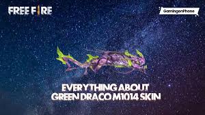 Novo evento caça aos prêmios podendo obter projeto alucinações no free. Free Fire Everything You Need To Know About The Green Draco M1014 Skin