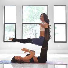Speak out to what feels good in this pose, and ask your partner the same. Easy Couples Yoga Partneryoga Couples Yoga Poses Partner Yoga Poses Couples Yoga